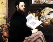 Portrait of Emile Zola - 爱德华·马奈